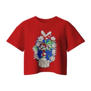 CropTop Disney - Mario Bross & Friends