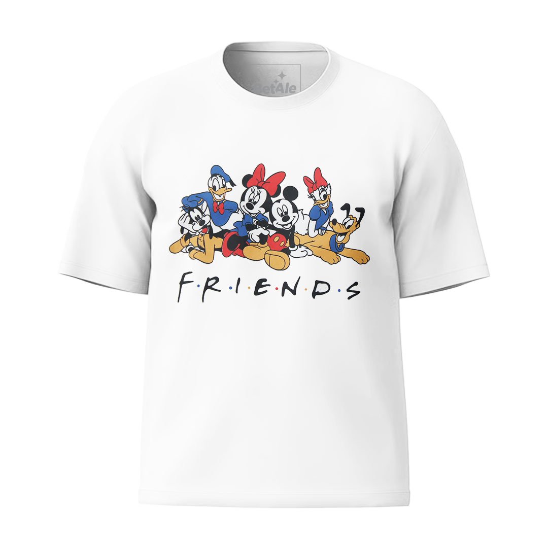 Oversized Disney - Friends (Mickey Mini Donald Dessy Pluto Goofie)