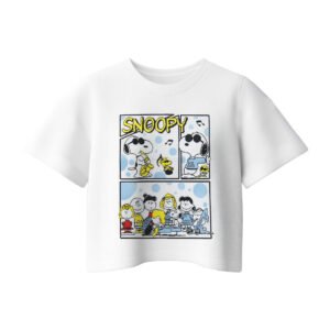 CropTop Disney - Snoopy Groovin and Friends