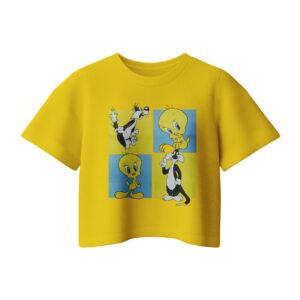 CropTop Disney - Cute Tweety and Sylvester
