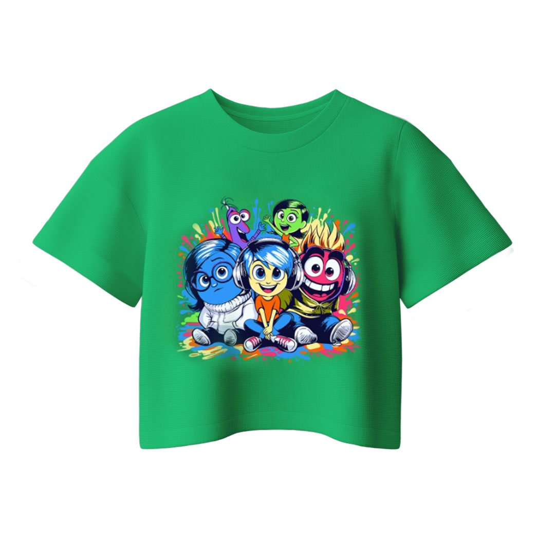 CropTop Disney - Inside Out - Gambar 4